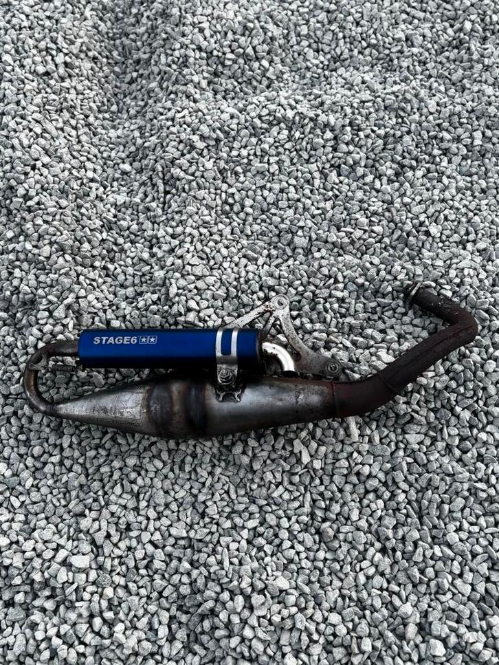 Uitlaat Stage6 Pro Replica MKII Piaggio 2 Takt, Vélos & Vélomoteurs, Cyclomoteurs | Tuning & Styling, Utilisé, Enlèvement