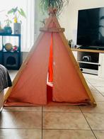 Grote roze speeltent, Ophalen