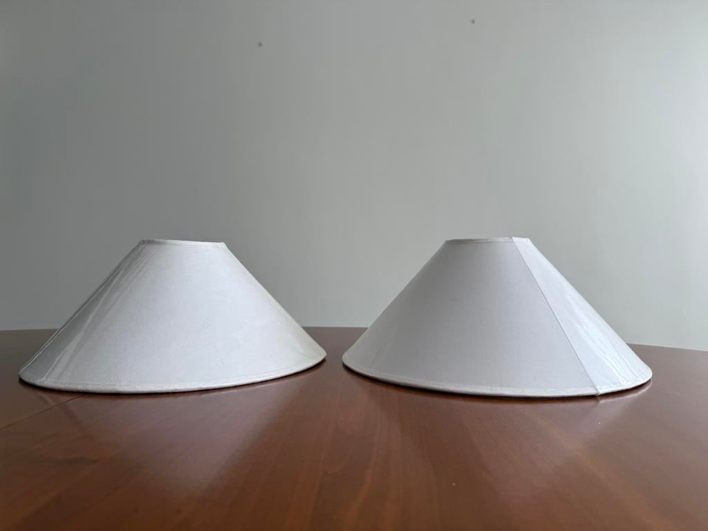 Abat-jour blanc en tissu, Maison & Meubles, Lampes | Abat-jour, Enlèvement, Comme neuf, Blanc