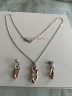 Nona silver rose set 925 nieuw, Enlèvement ou Envoi, Comme neuf