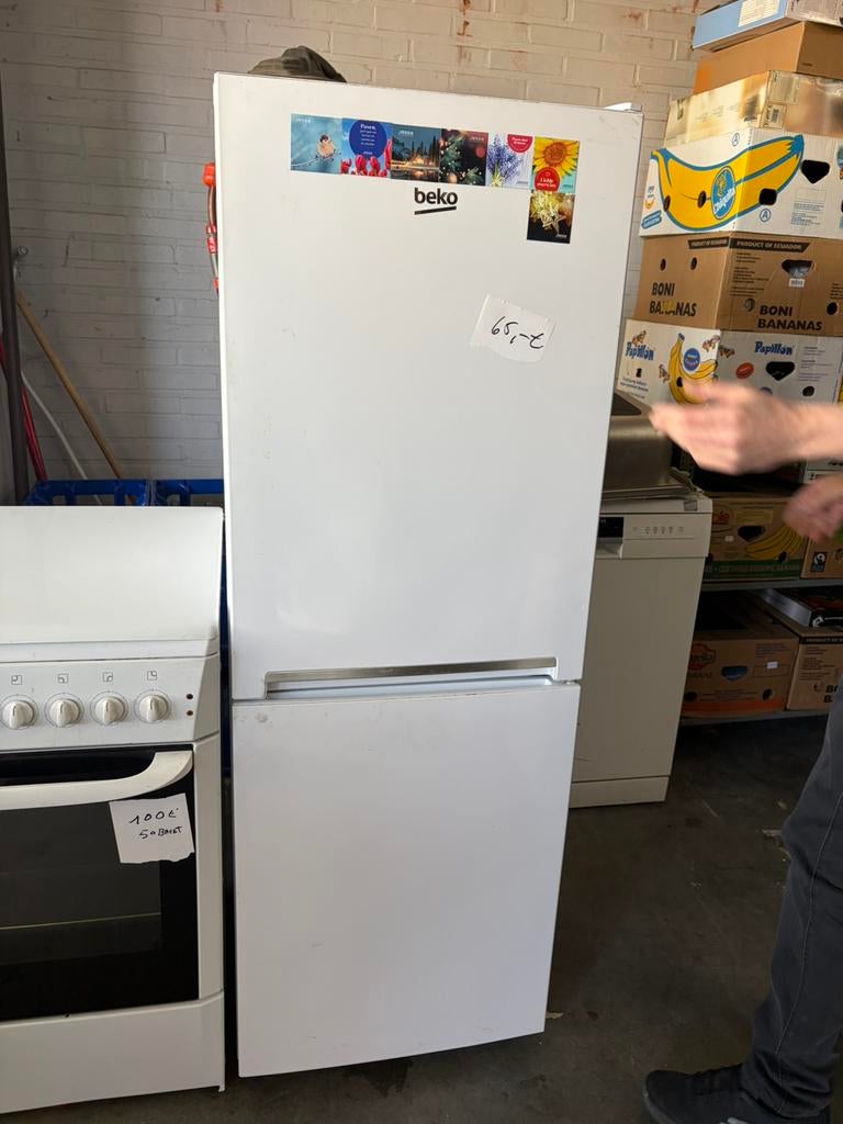 Koelkast met koeling en friezer, Enlèvement, Utilisé