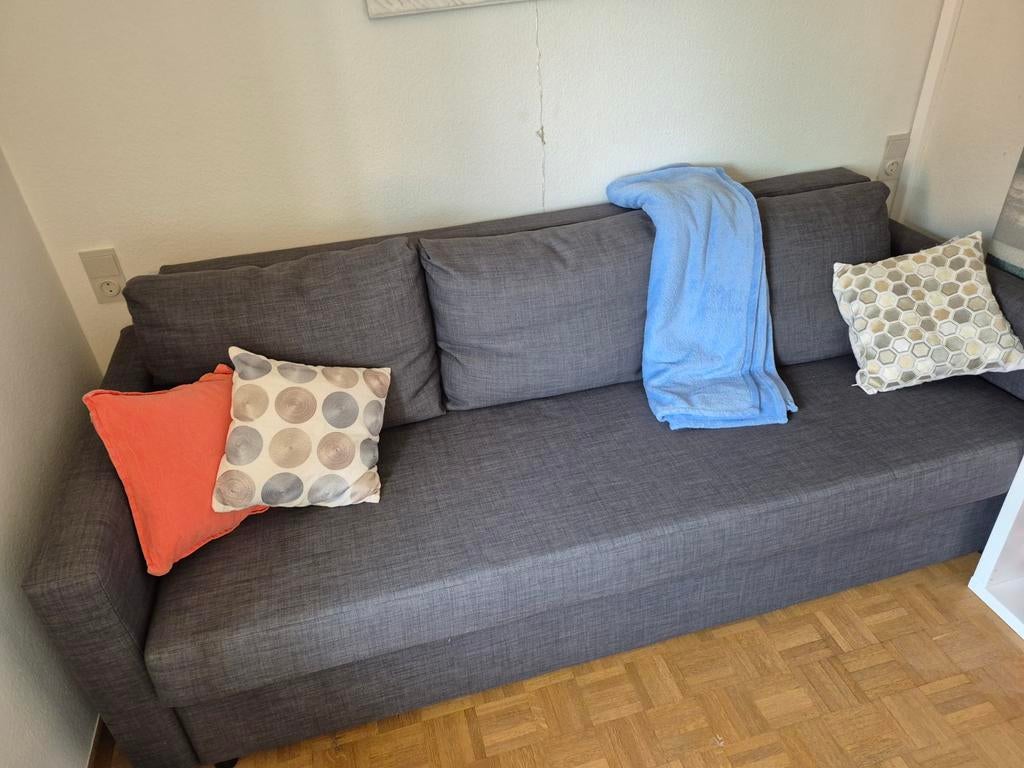 Canapé convertible Ikea Friheten 3pl. Etat neuf, Enlèvement, Gris