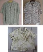 Lot van 3 damesblouses chemisiers (korte mouwen) maat 46/48, ANDERE, Overige kleuren, Maat 46/48 (XL) of groter, Ophalen of Verzenden