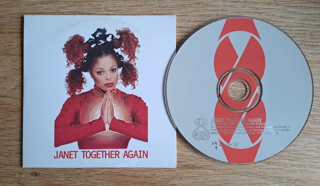 Janet - Together Again, CD & DVD, CD Singles, 1 single, Enlèvement ou Envoi, Utilisé, Pop