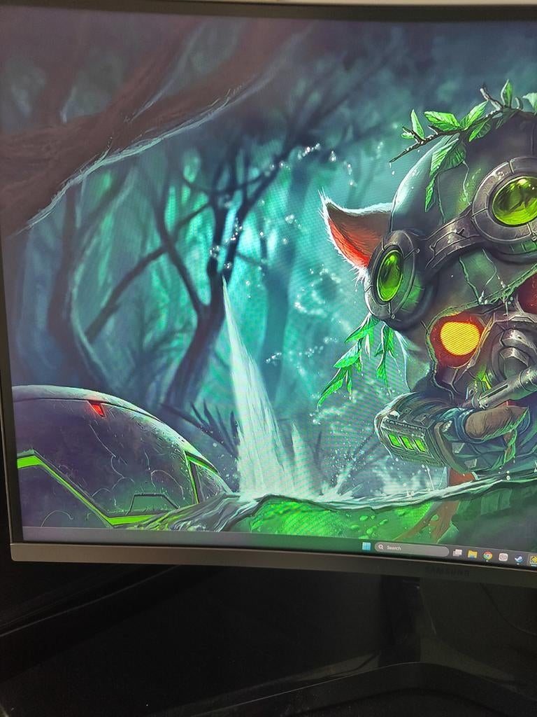 Écran 1440p Samsung 144hz 1ms, Informatique & Logiciels, Moniteurs, Connexion casque, 1 à 2 ms, Enlèvement, Utilisé