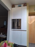 Keuken, Enlèvement, Utilisé, Blanc, Cuisine d'angle