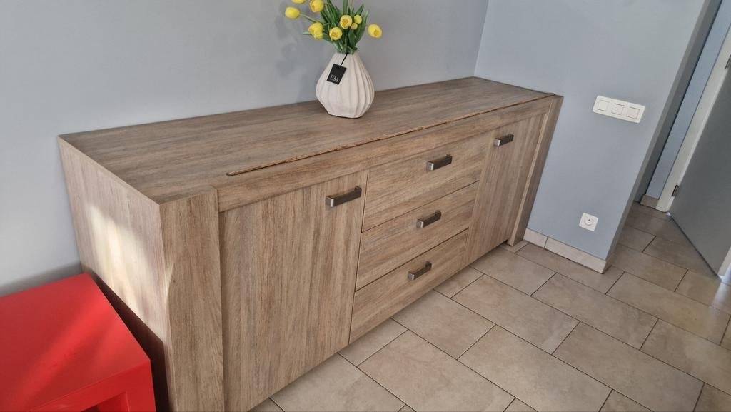 Meubelset - tvkast, dressoir en spiegels, Huis en Inrichting, Kasten | Dressoirs, Ophalen