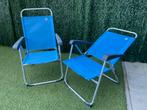 2 lichtgewicht campingstoelen / tuinstoelen, Enlèvement, Utilisé, Chaise de camping