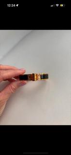 Hermès Charnière Uni armband, Bijoux, Sacs & Beauté, Bagues, Enlèvement ou Envoi, Neuf, Noir, Femme