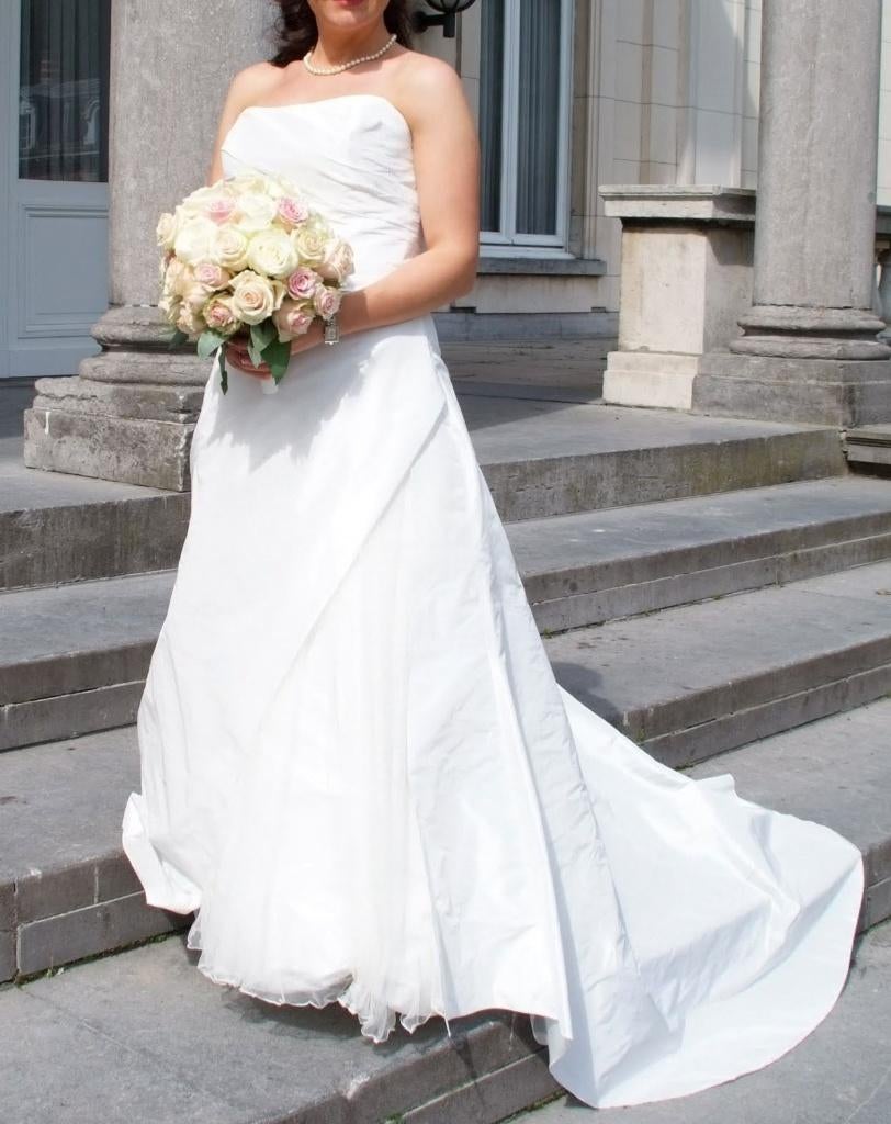 Trouwkleed van het merk Rembo Styling, Rembo Styling, Comme neuf, Blanc, Enlèvement