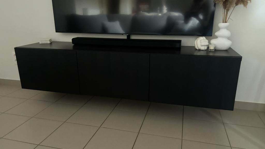 Tv meubel Besta ikea, Ophalen, Zo goed als nieuw