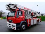 REF:lot V7 - Ladder truck MAN LS 19 LLC (2004-31,937 km-VIN:, Bedrijf, Te koop, BTW verrekenbaar, MAN