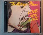 2 CD. Les Rolling Stones. Je t'aime en direct., Enlèvement ou Envoi, Utilisé