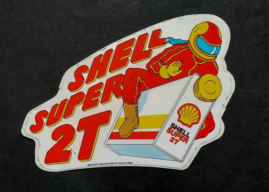 Sticker Shell Super 2T, Verzenden