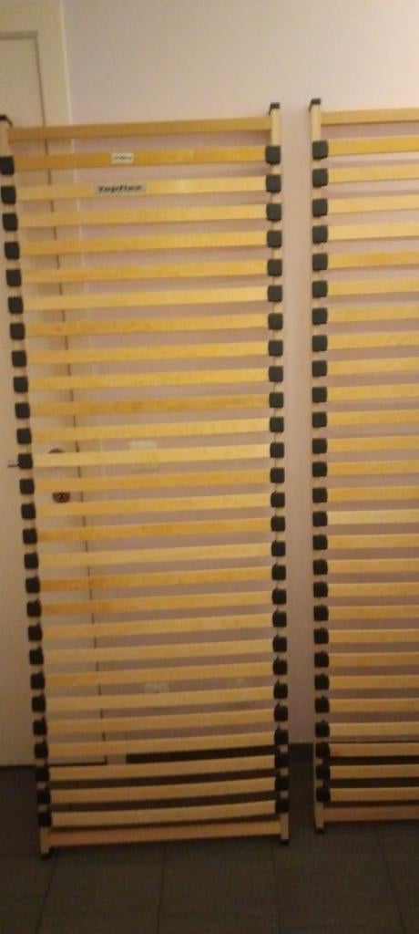 )2  lattenbodems, Ophalen, 70 cm of minder, Zo goed als nieuw, Twijfelaar