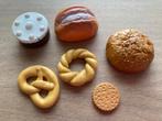 Speelgoed brood & gebak - 6 stuks, Enlèvement ou Envoi, Utilisé, Plastique, Accessoires de cuisine de jeu