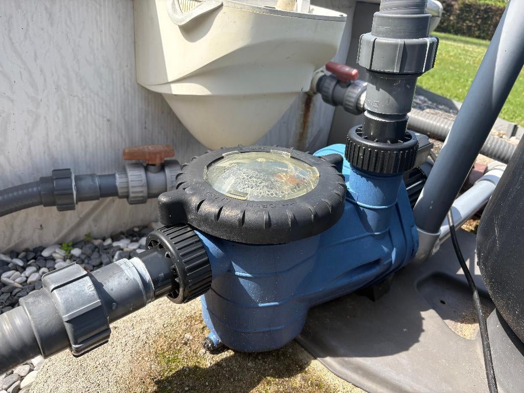 Pomp, filter en chloorverdeler, Tuin en Terras, Ophalen, Gebruikt, Filter