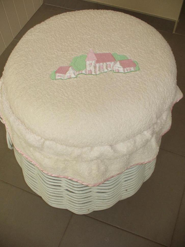 Rieten linnen mand, Maison & Meubles, Accessoires pour la Maison | Plataux & Paniers, Panier, Enlèvement