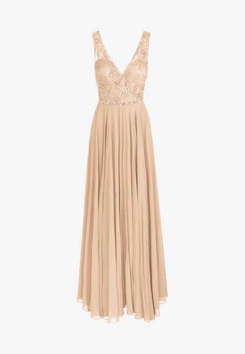 Roze galakleed met parels maat M, ANDERE, Robe de gala, Taille 38/40 (M), Enlèvement ou Envoi