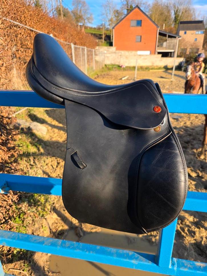 prestige ponyzadel en kentaur 17,5 inch, Dieren en Toebehoren, Paarden en Pony's | Zadels, Ophalen of Verzenden