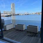 Grandes jardinières en bois faites de poutres, Comme neuf, 60 à 100 cm, Rectangulaire, Balcon