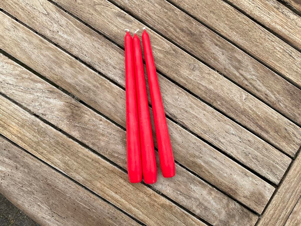 3 bougies rouges, Enlèvement, Comme neuf