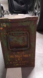 Boîte de munitions à mortier W.O2 originale de 3 pouces, Collections, Enlèvement ou Envoi, Armée de terre, Caisse ou Géocache