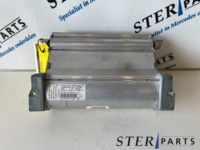 Airbag rechts (Dashboard) van een Mercedes C-Klasse, Gebruikt, -, Ophalen of Verzenden, -