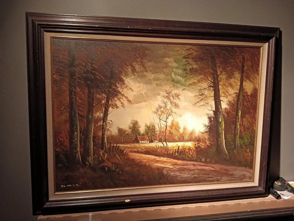 Vie en milieu rural, Antiquités & Art, Art | Peinture | Classique, Enlèvement