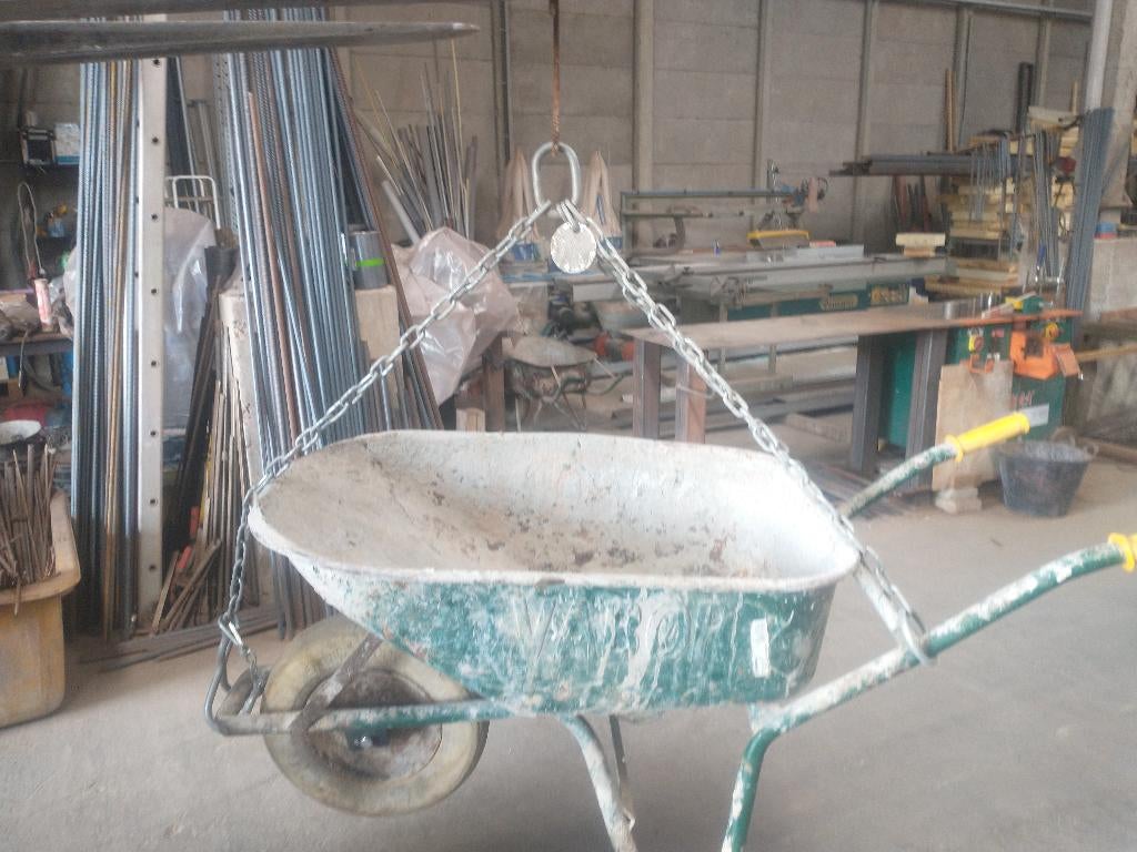 Kruiwagenketting, Doe-het-zelf en Bouw, Ophalen, Zo goed als nieuw