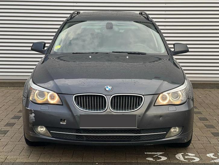 Bmw 520d e61 2010 euro 5 facelift model full optie opendak…, Auto's, BMW, Particulier, 5 Reeks, Airbags, Alarm, Bluetooth, Centrale vergrendeling
