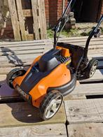 Worx Electrische grasmachine 32cm * 40V met turbostand, Jardin & Terrasse, Bac de ramassage, Worx, Tondeuse rotative, Comme neuf