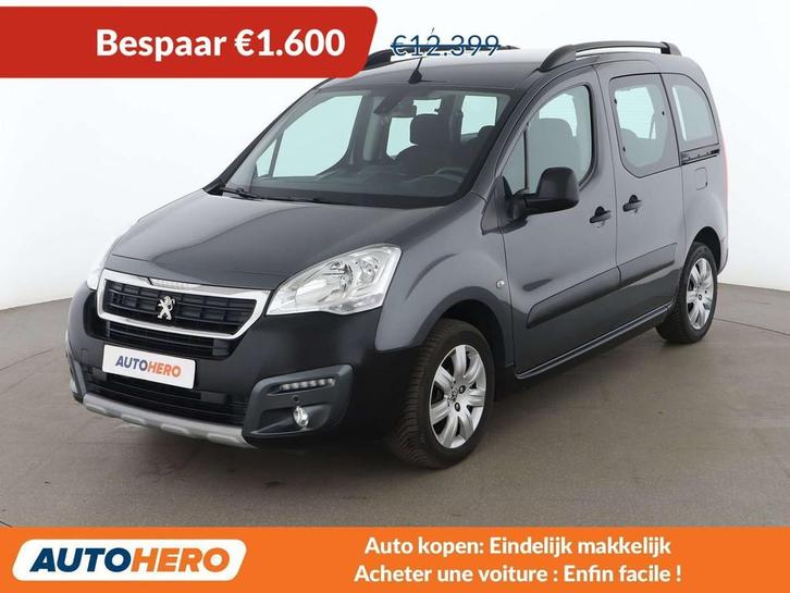 Peugeot Partner 1.6 Blue-HDi Outdoor (bj 2018), Auto's, Peugeot, Te koop, Partner, ABS, Airbags, Airconditioning, Bluetooth, Boordcomputer
