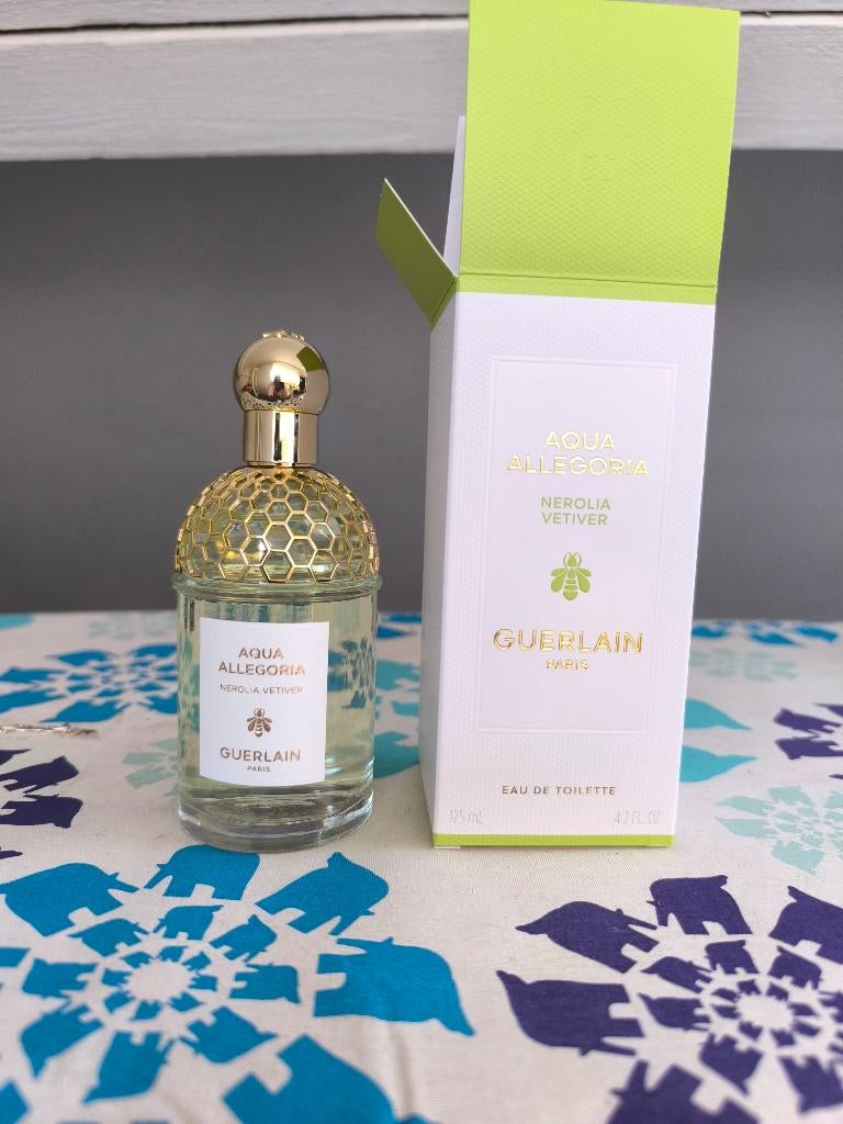 Guerlain Aqua allegoria nérolia vétiver 125ml neuf, Handtassen en Accessoires, Uiterlijk | Parfum, Ophalen, Nieuw