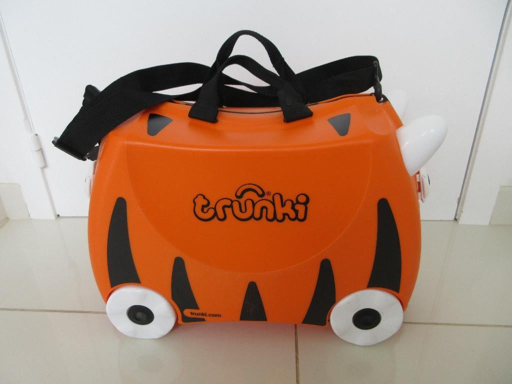 Trunki reiskoffer Tipu tijger, Enlèvement