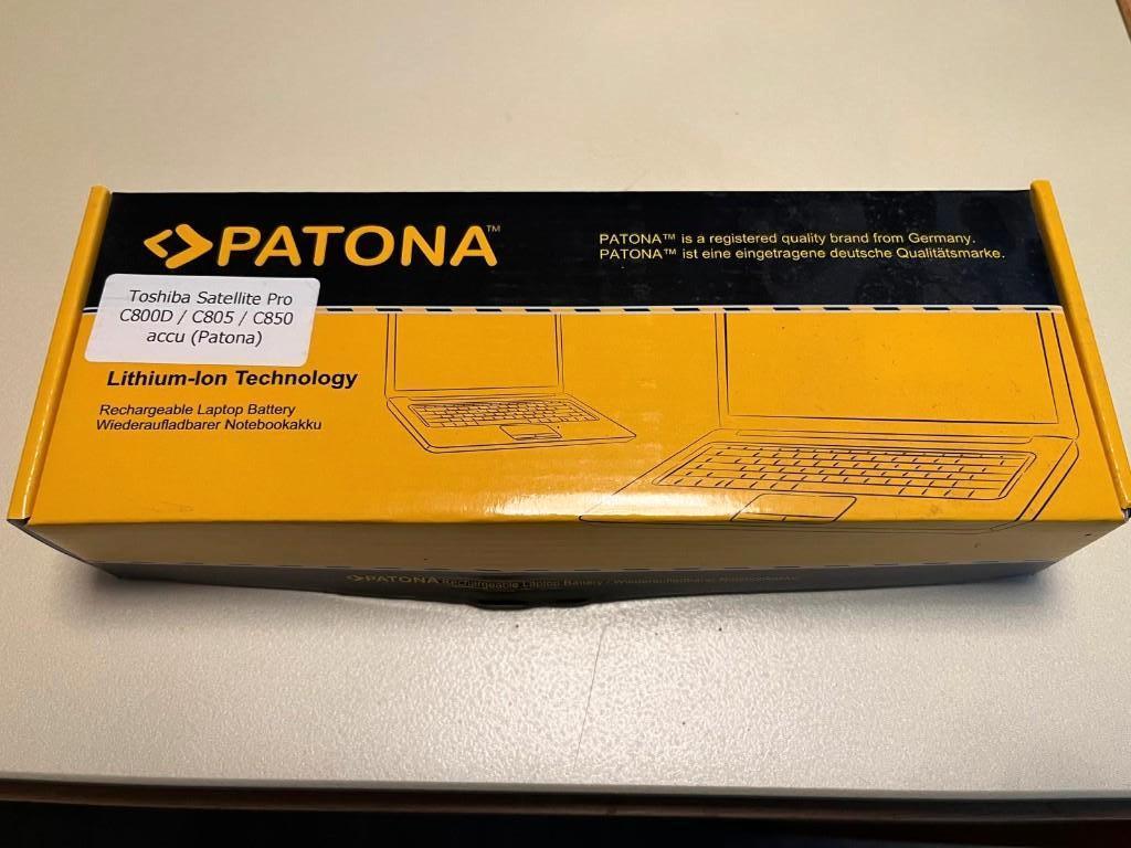 Accu patona toshiba Satellite pro C800D/C805/C850, Ophalen, Nieuw, Toshiba
