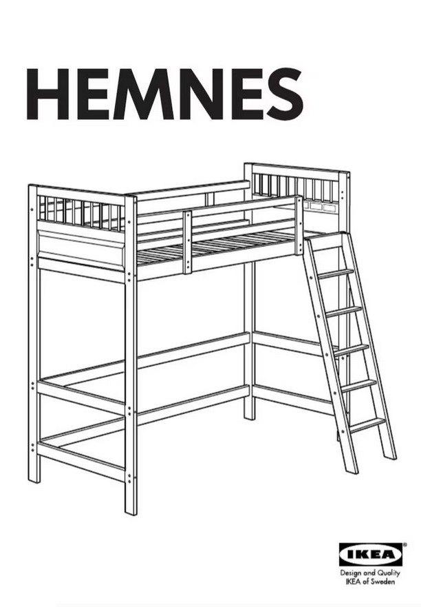 Houten hoogslaper, Enlèvement, Utilisé, Lit mezzanine