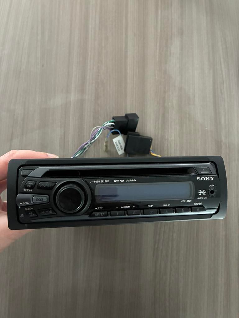 Autoradio Sony CDX-GT29, Auto diversen, Autoradio's, Ophalen of Verzenden, Nieuw