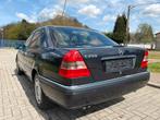 MERCEDES C200 Benzine 1e eigenaar, Auto's, Voorwielaandrijving, Stof, Zwart, Blauw