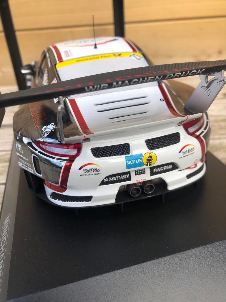 Porsche GT3 R minichamps, Ophalen of Verzenden, Zo goed als nieuw, MiniChamps