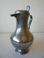 Oude karaf/kruik van puur tin, Antiek en Kunst, Ophalen of Verzenden