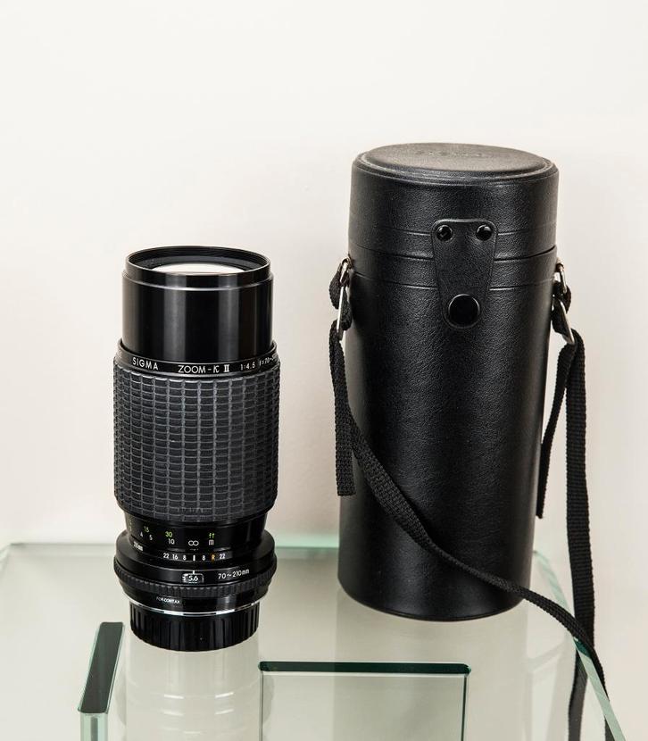 objectif zoom Sigma vintage 70-210 mm, TV, Hi-fi & Vidéo, Photo | Lentilles & Objectifs, Comme neuf, Téléobjectif, Zoom, Enlèvement ou Envoi