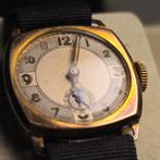 Vintage Novoris (Oris) — Or 9 carats, cal. 206, années 1940, Montre-bracelet, Autres marques, Enlèvement ou Envoi, Or