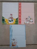 Lot de 3 feuilles Diddl A5, Enlèvement ou Envoi, Différentes figurines, Utilisé, Papier, Carte ou Papeterie