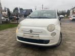 FIAT 500 NAVIGATIE (GROTE SCHERM)/100000KM/PERFECTE STAAT, Euro 5, Stof, Wit, Overige kleuren