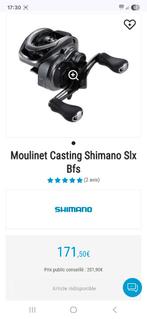 Moulinet casting shimano, Watersport en Boten, Hengelsport | Roofvissen, Ophalen, Nieuw, Molen