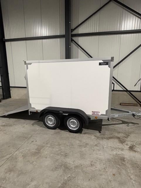 gesloten aanhangwagen met laadklep, Auto diversen, Aanhangers en Bagagewagens, Nieuw, Ophalen