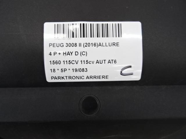 CAPTEUR AIDE AU STATIONNEMENT 3008 II (M4 / MC / MJ / MR), Utilisé, Peugeot