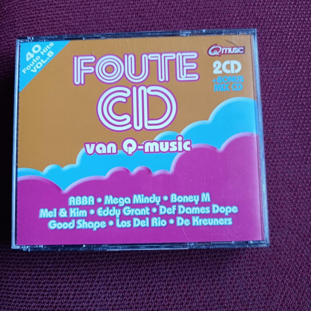 2 cd foute cd, Ophalen of Verzenden