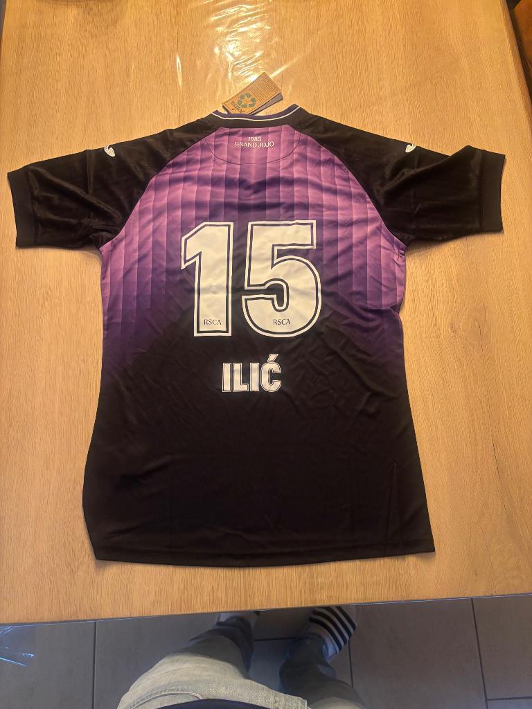 Anderlecht t shirt - tribute shirt Ilic, Ophalen of Verzenden, Nieuw, Maat 48/50 (M)